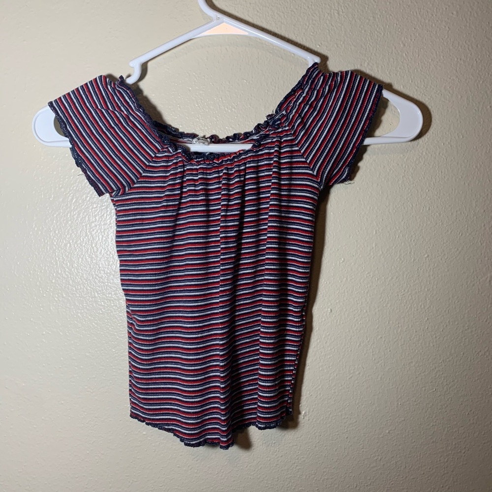Off The Shoulder Crop Top